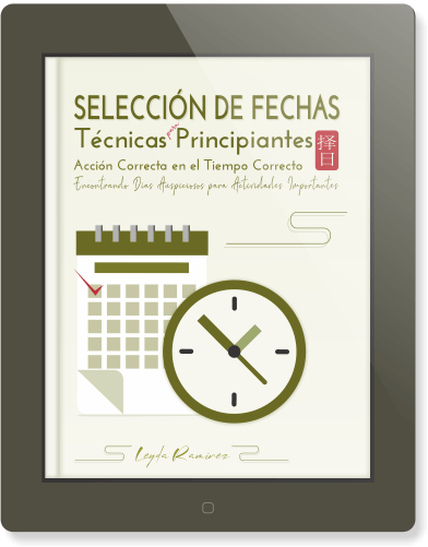 Selección de Fechas, Libros digitales de feng shui