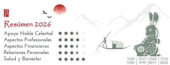 Horóscopo Chino 2026