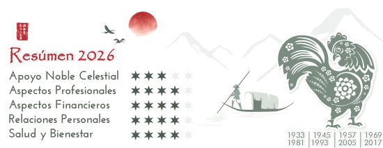 Horóscopo Chino 2026