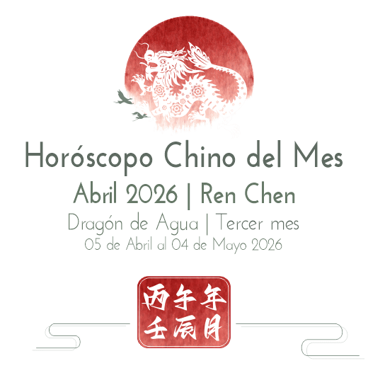 horóscopo chino del mes
